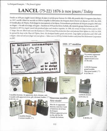 Lancel — plate 112